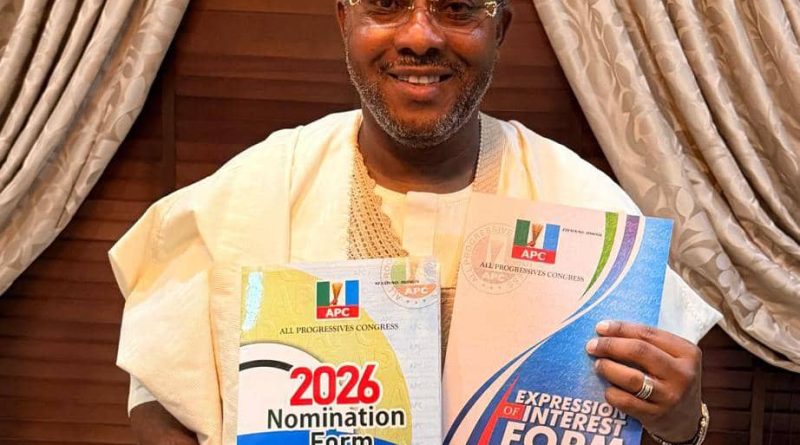 Kwara 2027: Femi Sanni Picks APC Nomination Forms